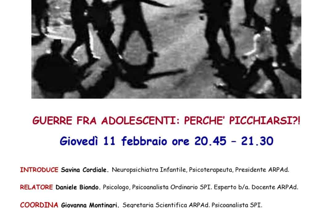 Guerre tra adolescenti: perché picchiarsi?