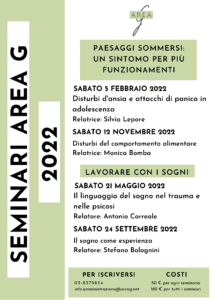 “Il linguaggio del sogno ne trauma e nella psicosi”. Con Antonello Correale