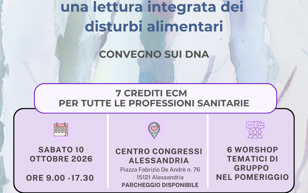 Il sintomo che attraversa i setting: una lettura integrata dei disturbi alimentari